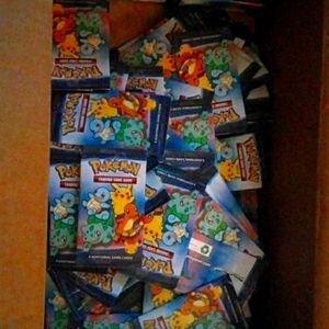 200 unopened packs of Pokemon cards